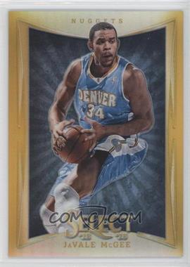 2012-13 Panini Select - [Base] - Gold Prizm #32 - JaVale McGee /10