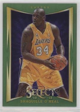 2012-13 Panini Select - [Base] - Industry Summit Green Prizm #142 - Shaquille O'Neal  /10