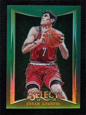 2012-13 Panini Select - [Base] - Industry Summit Green Prizm #71 - Ersan Ilyasova /10