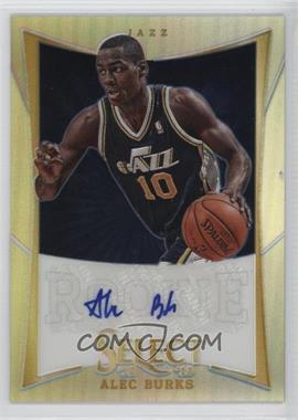 2012-13 Panini Select - [Base] - Silver Prizm #172 - Alec Burks /199