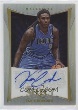 2012-13 Panini Select - [Base] - Silver Prizm #216 - Jae Crowder /199