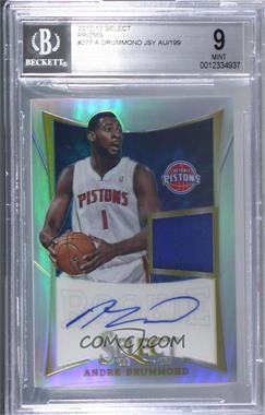 2012-13 Panini Select - [Base] - Silver Prizm #277 - Andre Drummond /199 [BGS 9 MINT]