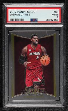 2012-13 Panini Select - [Base] #66 - LeBron James [PSA 9 MINT]