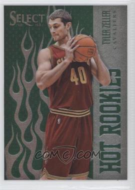 2012-13 Panini Select - Hot Rookies - Industry Summit Green Prizm #11 - Tyler Zeller /15