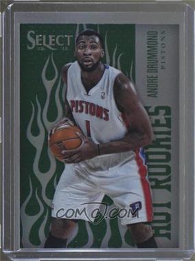 2012-13 Panini Select - Hot Rookies - Industry Summit Green Prizm #12 - Andre Drummond /15