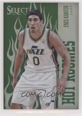 2012-13 Panini Select - Hot Rookies - Industry Summit Green Prizm #45 - Enes Kanter /15