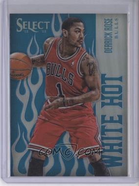 2012-13 Panini Select - Hot Stars - White Hot Silver Prizm #20 - Derrick Rose /25