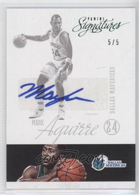 2012-13 Panini Signatures - [Base] - Green #190 - Mark Aguirre /5