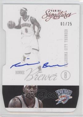 2012-13 Panini Signatures - [Base] - Red Die-Cut #129 - Ronnie Brewer /25
