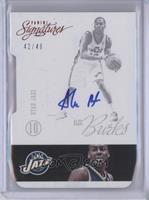 Alec Burks #/49