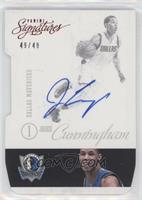 Jared Cunningham [EX to NM] #/49