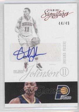 2012-13 Panini Signatures - [Base] - Red #31 - Orlando Johnson /49