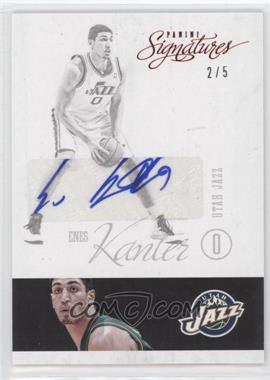 2012-13 Panini Signatures - [Base] - Red #53 - Enes Kanter /5