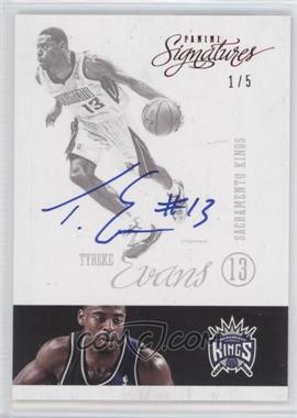 2012-13 Panini Signatures - [Base] - Red #67 - Tyreke Evans /5