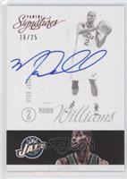 Marvin Williams #/25