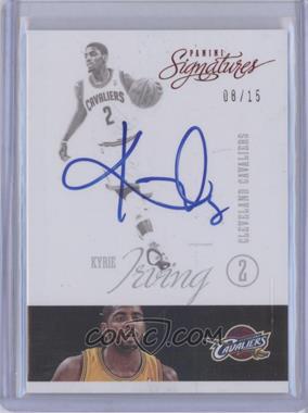 2012-13 Panini Signatures - [Base] - Variation Red #2 - Kyrie Irving /15