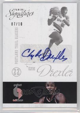 2012-13 Panini Signatures - [Base] #149 - Clyde Drexler /10