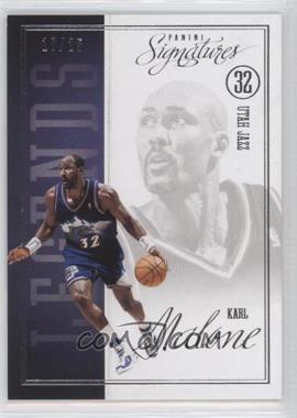 2012-13 Panini Signatures - Legends #128 - Karl Malone /25