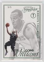 Derrick Williams #/5