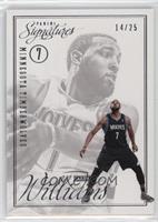 Derrick Williams #/25