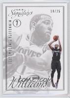 Derrick Williams #/25