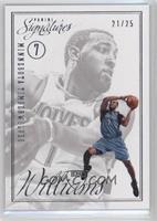 Derrick Williams #/25