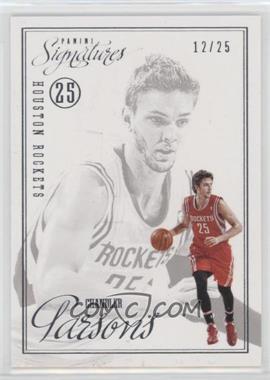 2012-13 Panini Signatures - Rookies #61 - Chandler Parsons /25 [Noted]