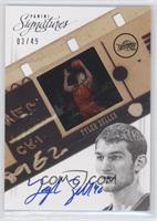 Tyler Zeller #/49