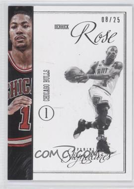 2012-13 Panini Signatures - Stars #15 - Derrick Rose /25