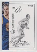 David Lee #/25