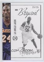 Kobe Bryant #/25