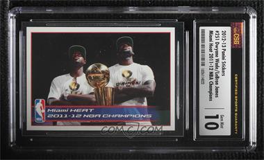 2012-13 Panini Stickers - [Base] #251 - Miami Heat 2011-12 NBA Champions [CSG 10 Gem Mint]