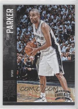 2012-13 Panini Threads - [Base] - Century Proof Silver #128 - Tony Parker /99