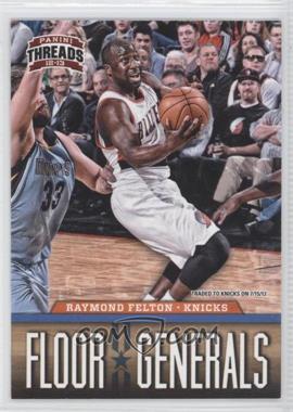 2012-13 Panini Threads - Floor Generals #10 - Raymond Felton