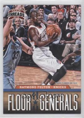 2012-13 Panini Threads - Floor Generals #10 - Raymond Felton