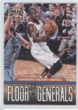 2012-13 Panini Threads - Floor Generals #10 - Raymond Felton