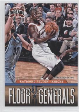 2012-13 Panini Threads - Floor Generals #10 - Raymond Felton