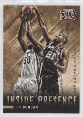 2012-13 Panini Threads - Inside Presence #1 - Tim Duncan