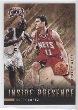 2012-13 Panini Threads - Inside Presence #7 - Brook Lopez