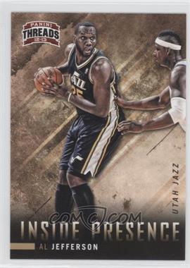 2012-13 Panini Threads - Inside Presence #8 - Al Jefferson