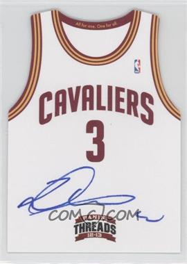 2012-13 Panini Threads - Rookie Team Threads Die-Cut Signatures #25 - Dion Waiters