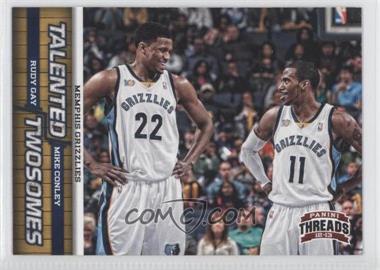 2012-13 Panini Threads - Talented Twosomes #12 - Mike Conley, Rudy Gay