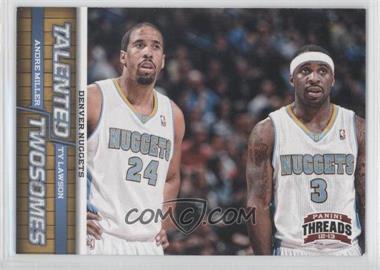 2012-13 Panini Threads - Talented Twosomes #7 - Andre Miller, Ty Lawson