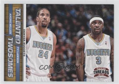 2012-13 Panini Threads - Talented Twosomes #7 - Andre Miller, Ty Lawson