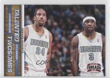 2012-13 Panini Threads - Talented Twosomes #7 - Andre Miller, Ty Lawson