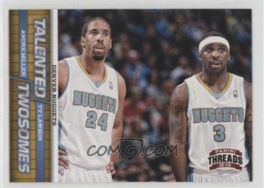 2012-13 Panini Threads - Talented Twosomes #7 - Andre Miller, Ty Lawson