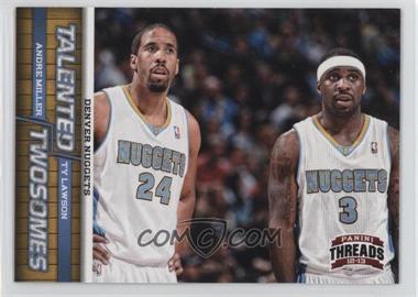 2012-13 Panini Threads - Talented Twosomes #7 - Andre Miller, Ty Lawson