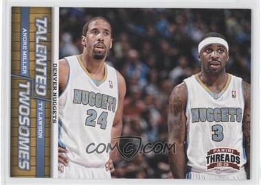 2012-13 Panini Threads - Talented Twosomes #7 - Andre Miller, Ty Lawson