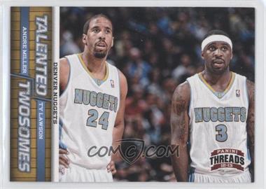 2012-13 Panini Threads - Talented Twosomes #7 - Andre Miller, Ty Lawson