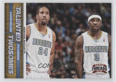 2012-13 Panini Threads - Talented Twosomes #7 - Andre Miller, Ty Lawson